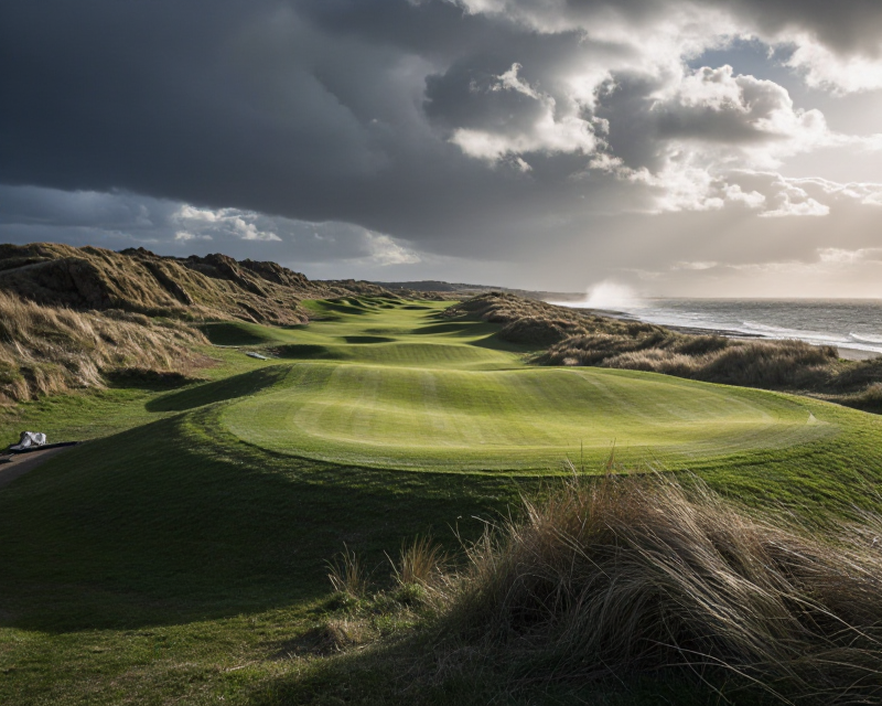 Cinematic Golf Landscape