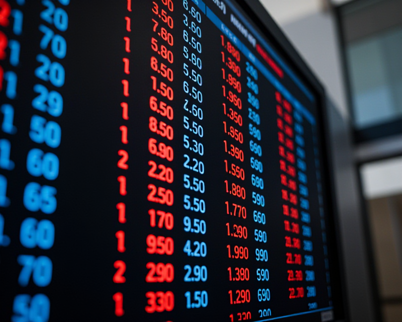 Stock Market Decline Visual