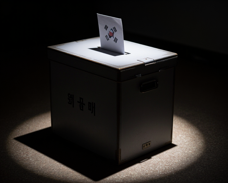 Symbolic Image of Election Crisis