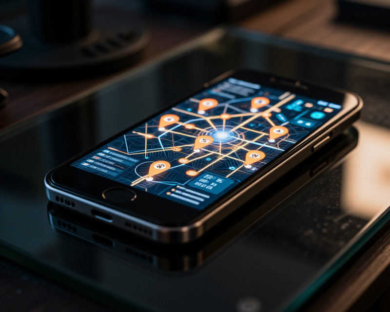 Digital Surveillance Concept