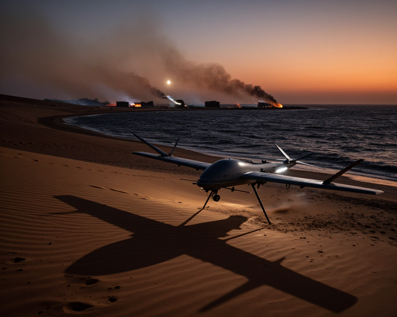 Cinematic Middle East Conflict