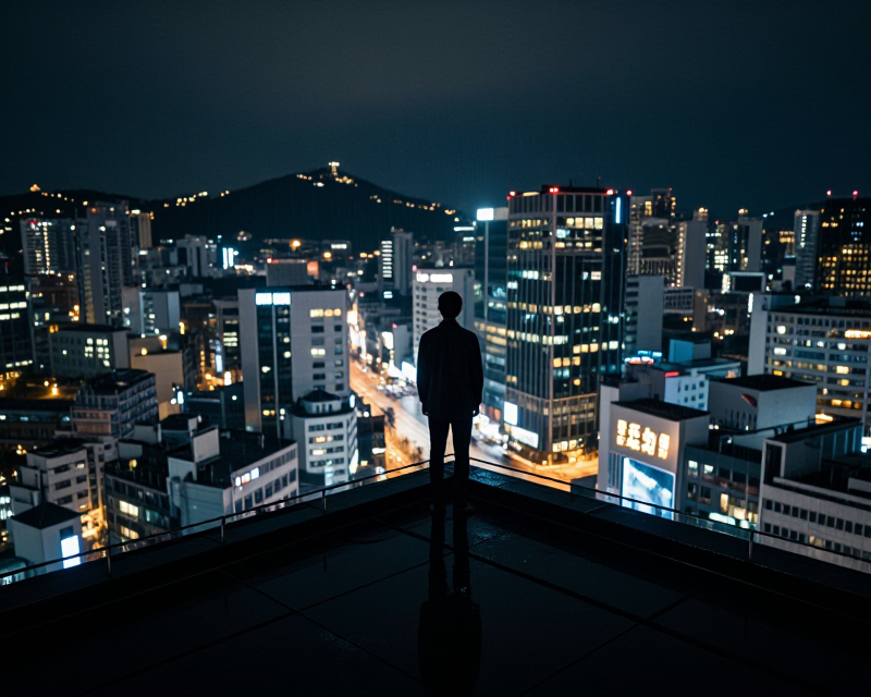 Cinematic Seoul Nightscape