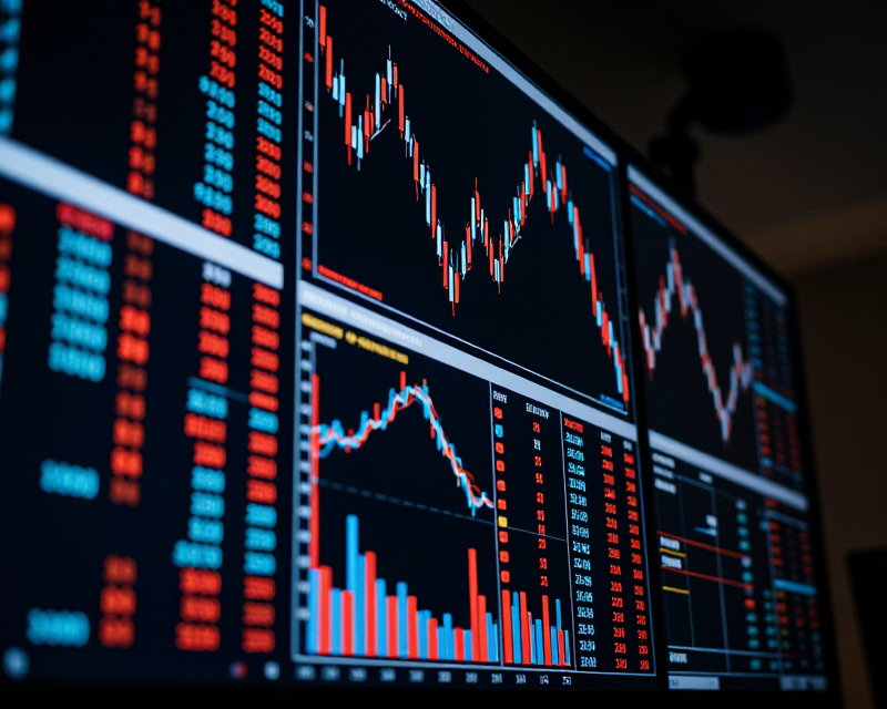 Stock Market Volatility Scene