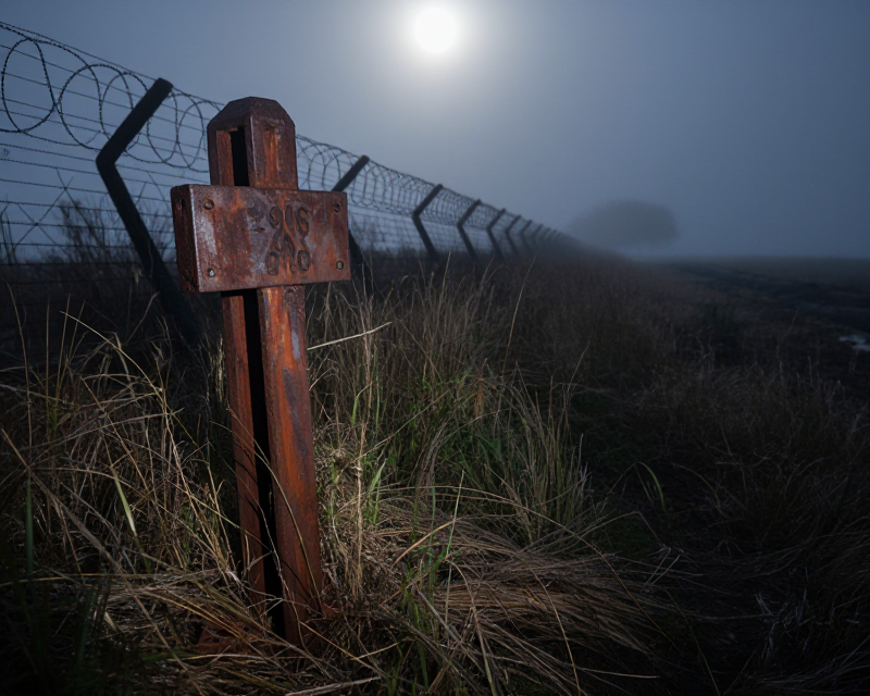 Cinematic DMZ Border Scene