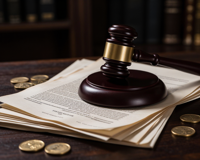 Symbol of Corrupted Justice